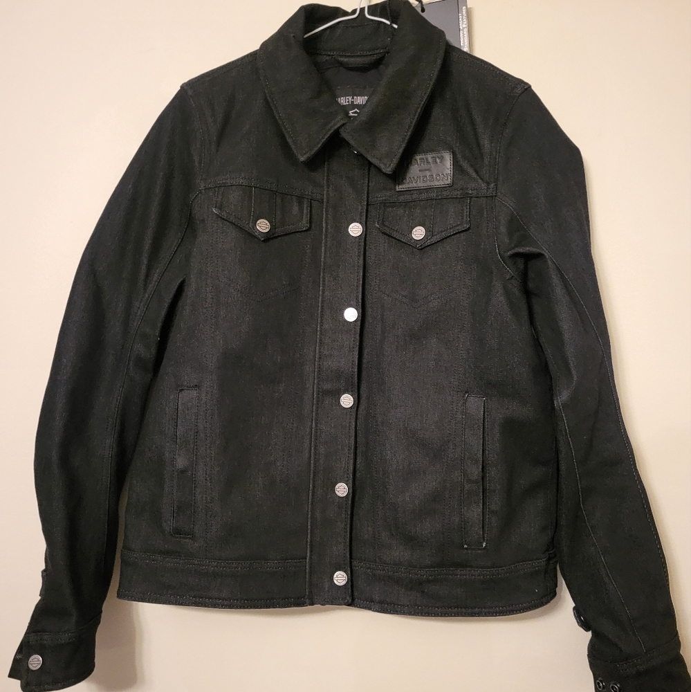 Nwt Harley Davidson riding Jean Jacket